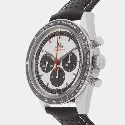 Pre Owned Omega Speedmaster Moonwatch 311.32.40.30.02.001 Manual Winding Silver Stainless Steel Men’s Wristwatch 39 mm