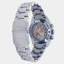 Pre Owned Omega Speedmaster Moonwatch 311.30.42.30.01.006 Black Stainless Steel Men’s Wristwatch 42 mm