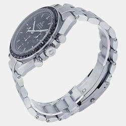 Pre Owned Omega Speedmaster Moonwatch 311.30.42.30.01.006 Black Stainless Steel Men’s Wristwatch 42 mm
