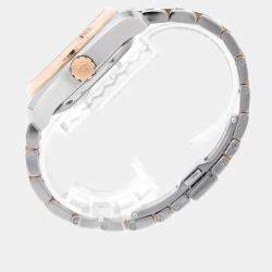 Pre Owned Omega Seamaster Aqua Terra 231.20.39.22.06.001 Automatic Grey 18k Rose Gold Stainless Steel Men's Wristwatch 38.5 mm