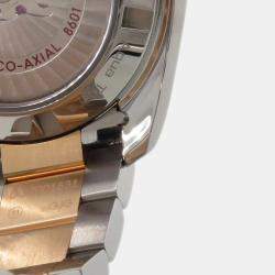 Pre Owned Omega Seamaster Aqua Terra 231.20.39.22.06.001 Automatic Grey 18k Rose Gold Stainless Steel Men's Wristwatch 38.5 mm