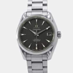 مملوكة مسبقًا Omega Seamaster Aqua Terra 231.10.39.21.01.001 Automatic Grey Stainless Steel Men's Wristwatch 38.5 mm