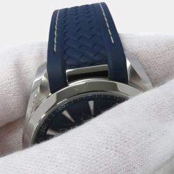 Pre Owned Omega Seamaster Aqua Terra 220.12.41.21.03.001 Automatic Blue Stainless Steel Men's Wristwatch 41 mm