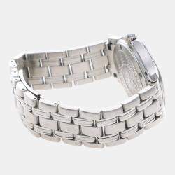 مملوكة مسبقًا ساعة يد رجالية أوميغا سيماستر ستانلس ستيل كوارتز 36 مم