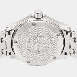 مملوكة مسبقًا ساعة يد رجالية أوميغا سيماستر أوتوماتيك ستانلس ستيل 36 مم