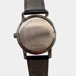 Pre Owned Omega De Ville Prestige 4614.30.02 Automatic 18K Rose Gold Men's Wristwatch 39 mm