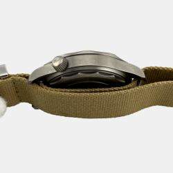Pre Owned Omega Seamaster 210.90.42.20.01.001 Automatic Brown Stainless Steel Men's Wristwatch 42 mm