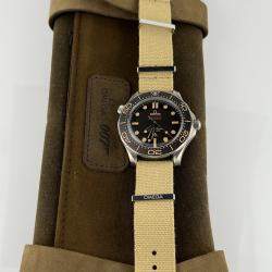 Pre Owned Omega Seamaster 210.90.42.20.01.001 Automatic Brown Stainless Steel Men's Wristwatch 42 mm