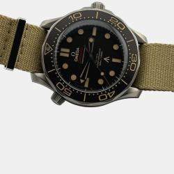 Pre Owned Omega Seamaster 210.90.42.20.01.001 Automatic Brown Stainless Steel Men's Wristwatch 42 mm
