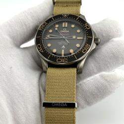 Pre Owned Omega Seamaster 210.90.42.20.01.001 Automatic Brown Stainless Steel Men's Wristwatch 42 mm