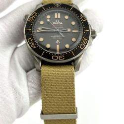 Pre Owned Omega Seamaster 210.90.42.20.01.001 Automatic Brown Stainless Steel Men's Wristwatch 42 mm