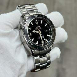 Pre Owned Omega Seamaster Planet Ocean 232.30.46.21.01.001 Automatic Stainless Steel Men's Wristwatch 45.5 mm