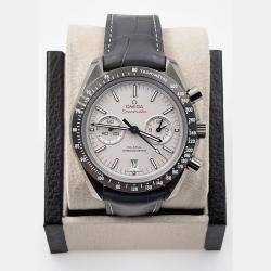 Pre Owned Omega Speedmaster 311.93.44.51.99.001 Automatic Grey Ceramic Men's Wristwatch 44 mm