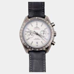 Pre Owned Omega Speedmaster 311.93.44.51.99.001 Automatic Grey Ceramic Men's Wristwatch 44 mm