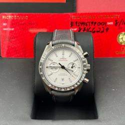 Pre Owned Omega Speedmaster 311.93.44.51.99.001 Automatic Grey Ceramic Men's Wristwatch 44 mm