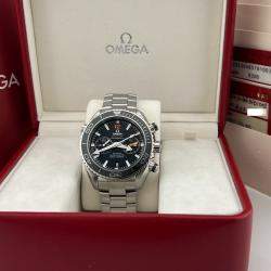 Pre Owned Omega Seamaster Planet Ocean 232.30.46.51.01.003 Automatic Black Stainless Steel Men's Wristwatch 45.5mm