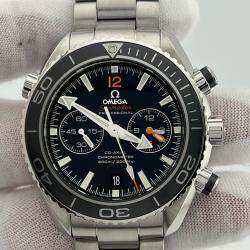 Pre Owned Omega Seamaster Planet Ocean 232.30.46.51.01.003 Automatic Black Stainless Steel Men's Wristwatch 45.5mm