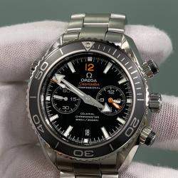 Pre Owned Omega Seamaster Planet Ocean 232.30.46.51.01.003 Automatic Black Stainless Steel Men's Wristwatch 45.5mm