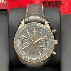 Pre Owned Omega Speedmaster Dark Side of the Moon Meteorite 311.63.44.51.99.001 Automatic Meteorite Ceramic Men's Wristwatch 44.25mm