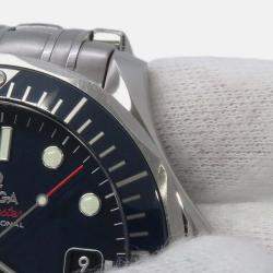 Pre Owned Omega Seamaster 212.30.41.20.03.001 Automatic Blue Stainless Steel Men's Wristwatch 41 mm