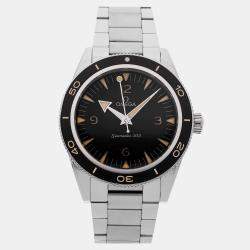 Pre Owned Pre-Owned Omega Seamaster 300 234.30.41.21.01.001 Black Stainless Steel Men's wristwatch 41 mm