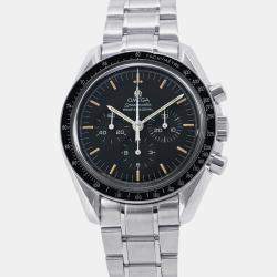Pre Owned Omega Speedmaster Professional  Stainless Steel Black Dial3572.50.00 42 mm