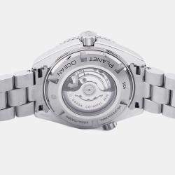 Pre Owned Omega Seamaster Planet Ocean 232.30.38.20.04.001 Automatic White Stainless Steel Men’s Wristwatch 37.5 mm