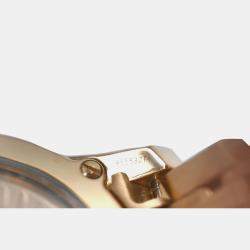 Pre Owned Omega De Ville 431.50.41.21.52.001 Automatic White diamonds 18k rose gold Men's Wristwatch 41 mm
