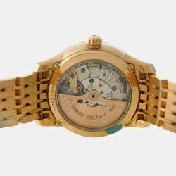 Pre Owned Omega De Ville 431.50.41.21.52.001 Automatic White diamonds 18k rose gold Men's Wristwatch 41 mm
