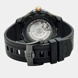 Pre Owned Omega Seamaster Diver 300M 210.62.44.20.01.001 Automatic Black Dial Ceramic 18K Rose Gold Men's Wristwatch 44 mm