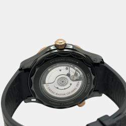 Pre Owned Omega Seamaster Diver 300M 210.62.44.20.01.001 Automatic Black Dial Ceramic 18K Rose Gold Men's Wristwatch 44 mm