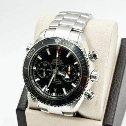 Pre Owned Omega Seamaster Planet Ocean 232.30.46.51.01.003 Automatic Black Dial Stainless Steel Men's Wristwatch 45.5mm