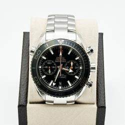 Pre Owned Omega Seamaster Planet Ocean 232.30.46.51.01.003 Automatic Black Dial Stainless Steel Men's Wristwatch 45.5mm