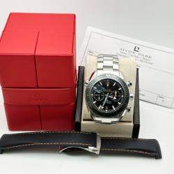 Pre Owned Omega Seamaster Planet Ocean 232.30.46.51.01.003 Automatic Black Dial Stainless Steel Men's Wristwatch 45.5mm