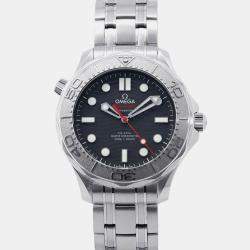 Pre Owned Omega Seamaster 210.30.42.20.01.002 Automatic Black Stainless Steel Men's Wristwatch 42 mm