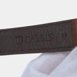 Pre Owned Omega Seamaster 14704-3SC Automatic Black 18k Yellow Gold Men's Wristwatch 33 mm