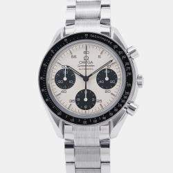 Pre Owned Omega Speedmaster 3539.31 AutomaticWhite Stainless Steel Men's Wristwatch 39 mm