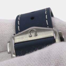 Pre Owned ساعة يد رجالية أوميغا سيماستر كوكب المحيط 232.92.44.22.03.001 أوتوماتيكية زرقاء تيتانيوم 43.5 مم