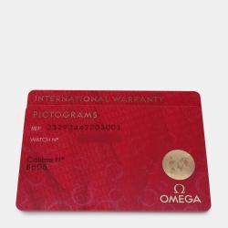 Pre Owned ساعة يد رجالية أوميغا سيماستر كوكب المحيط 232.92.44.22.03.001 أوتوماتيكية زرقاء تيتانيوم 43.5 مم