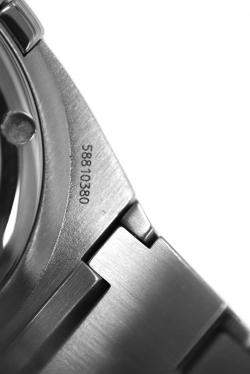 Pre Owned Omega Constellation Double Eagle 1513.51 Quartz Black Dial Stainless Steel Men's Wristwatch 38 mm