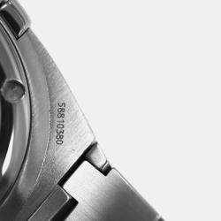 Pre Owned Omega Constellation Double Eagle 1513.51 Quartz Black Dial Stainless Steel Men's Wristwatch 38 mm