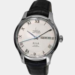 Pre Owned Omega Deville Annual Calendar 431.13.41.22.02.001 Automatic Stainless Steel Men's Wristwatch 41 mm