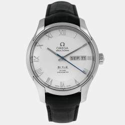 Pre Owned Omega Deville Annual Calendar 431.13.41.22.02.001 Automatic Stainless Steel Men's Wristwatch 41 mm