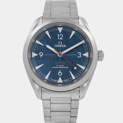 Pre Owned Omega Seamaster Railmaster 210.10.40.20.03.001 Automatic Co-Axial Stainless Steel Men's Wristwatch 40 mm