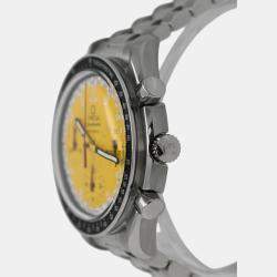 Pre Owned Omega Speedmaster Reduced 3510.12 Automatic Stainless Steel Men's Wristwatch 39 mm