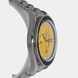 Pre Owned Omega Speedmaster Reduced 3510.12 Automatic Stainless Steel Men's Wristwatch 39 mm