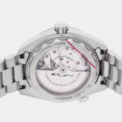 Pre Owned Pre-Owned Omega Seamaster Planet Ocean 600M 215.30.44.21.03.001 Blue Automatic Stainless Steel Men's Wristwatch 43 mm