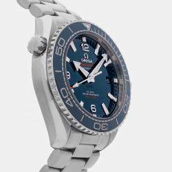 Pre Owned Pre-Owned Omega Seamaster Planet Ocean 600M 215.30.44.21.03.001 Blue Automatic Stainless Steel Men's Wristwatch 43 mm