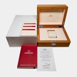 Pre Owned Pre-Owned Omega Seamaster Planet Ocean 600M 215.30.44.21.03.001 Blue Automatic Stainless Steel Men's Wristwatch 43 mm