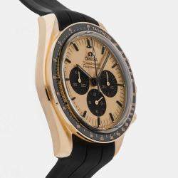 Pre Owned Pre-Owned Omega Speedmaster Moonwatch Chronograph 310.62.42.50.99.001 Gold Manual Winding 18k Rose Gold Men's Wristwatch 42 mm